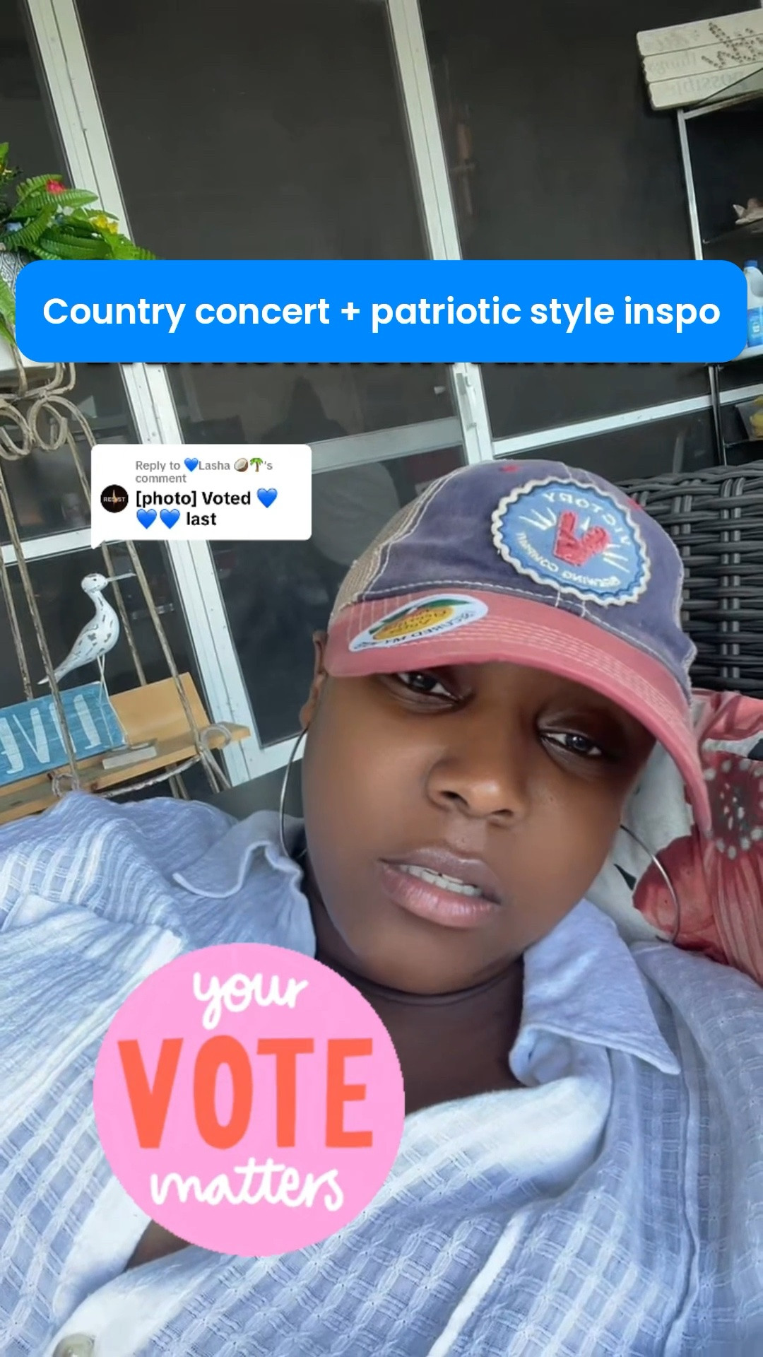 Southern charm, cowgirl boots & faith-filled touches 🤠🇺🇸✨
Sharing my favorite patriotic country style, Christian jewelry, cozy Americana decor & lifestyle finds for my Georgia girls ❤️ Don’t forget to go vote and let your voice be heard y’all! #LTKStyle #CountryGirlStyle #PatrioticDecor #CowgirlFashion #FaithAndFashion

#LTKHome #LTKSaleAlert #LTKMidsize