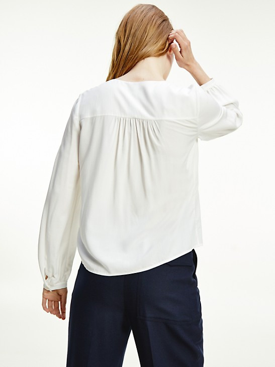 V-Neck Blouse | Tommy Hilfiger (US)