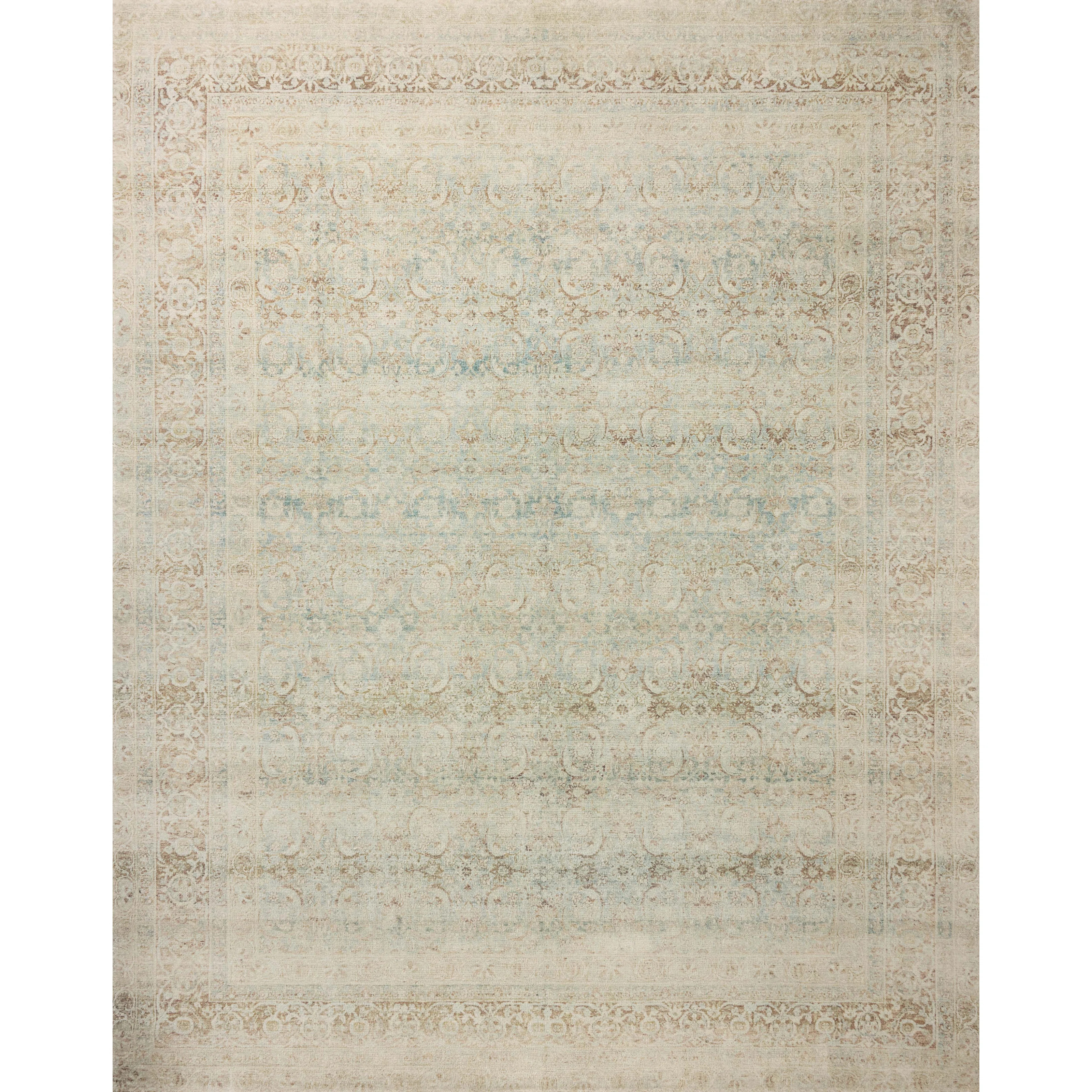 Magnolia Home by Joanna Gaines x Loloi Wimberly Sky / Copper Area Rug | Wayfair North America