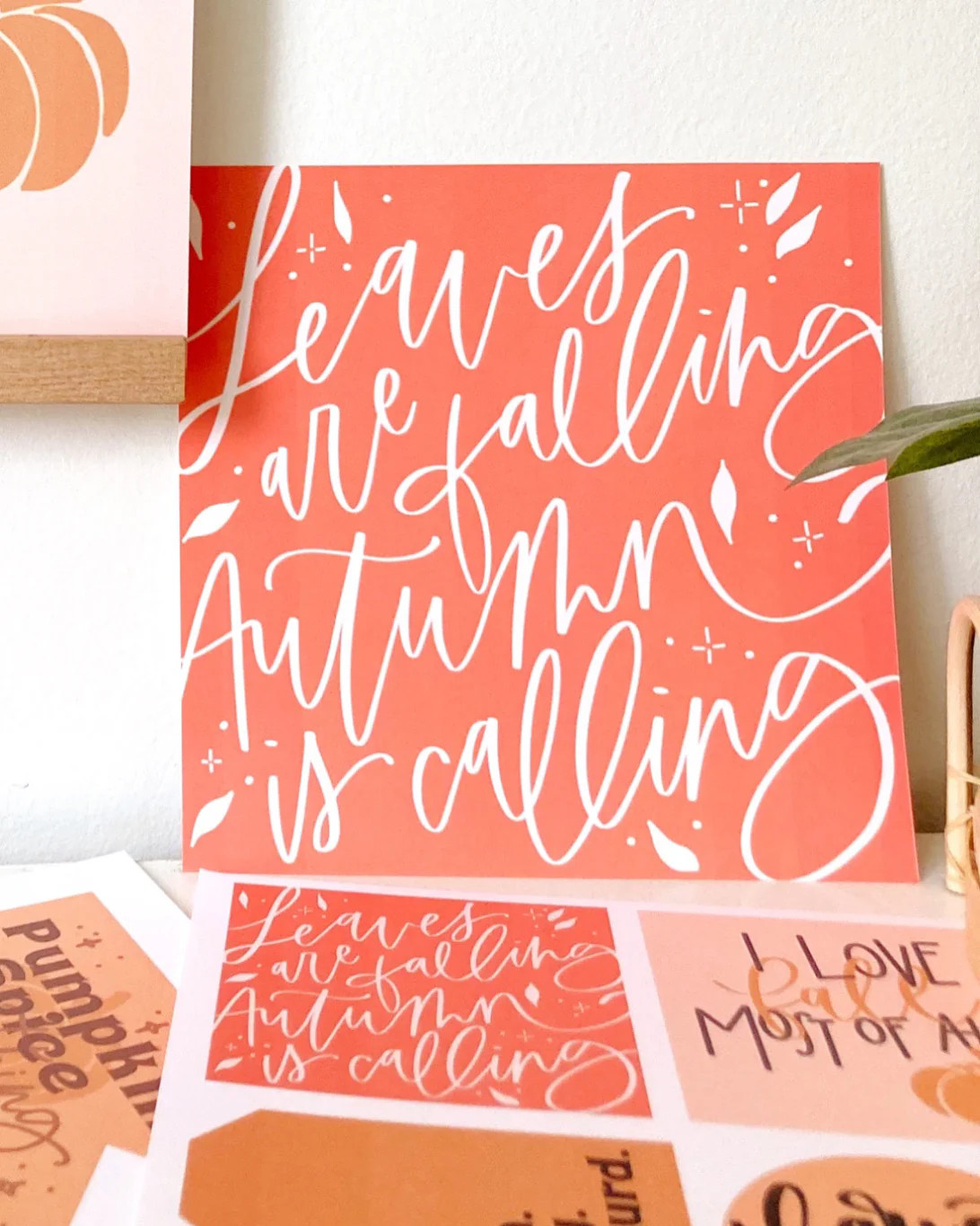 Fall Collection | Printable Bundle | The Letter Vee