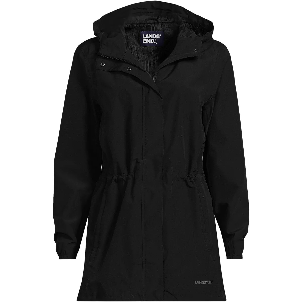 Squall Packable Waterproof Raincoat | Lands' End (US)