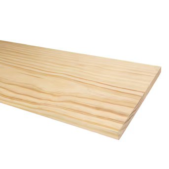 RELIABILT 1-in x 12-in x 8-ft Clear S4S Radiata Pine Common Board | Lowe's