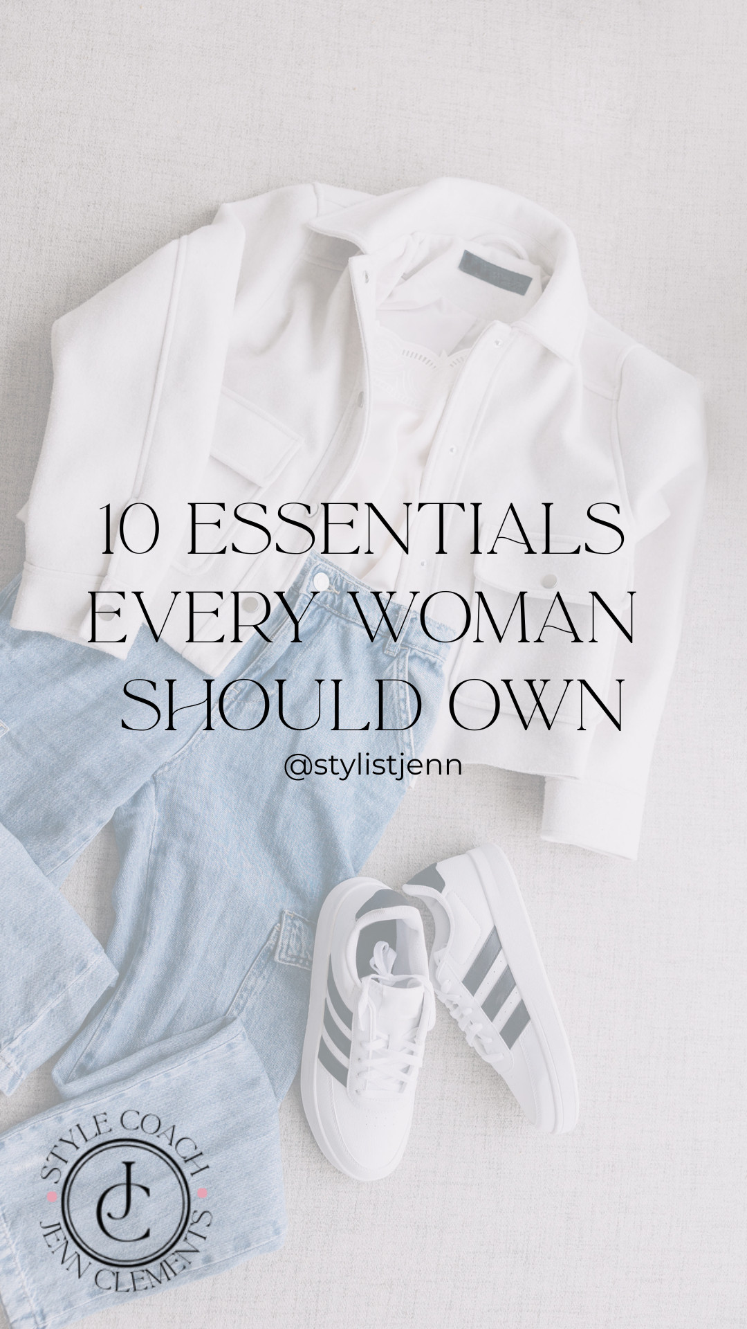 10 Essentials Every Woman Over 40 Should Own.  Check out the entire collection of Spring/Summer Essentials or download it free on my website www.stylistjenn.com 

 #LTKSummerEdit #LTKOver40 #LTKStyleTip