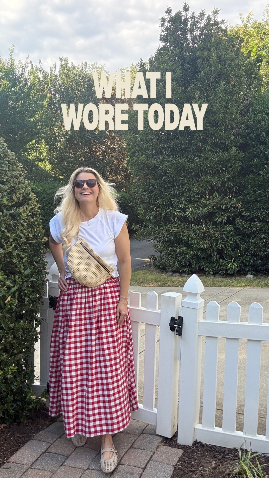 The cute comfy skirt from Avara I wore today and this basic tee I love! Cute and comfy makes me
Happy! These shoes are cushioned, too and so so pretty! Love this fall outfit and this sling bag from Clare V

#LTKgrwm #LTKNYFW #LTKootd