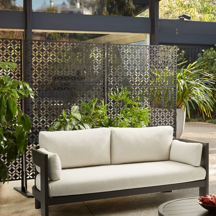 Outdoor Metal Privacy Screens - Diamonds | West Elm (US)