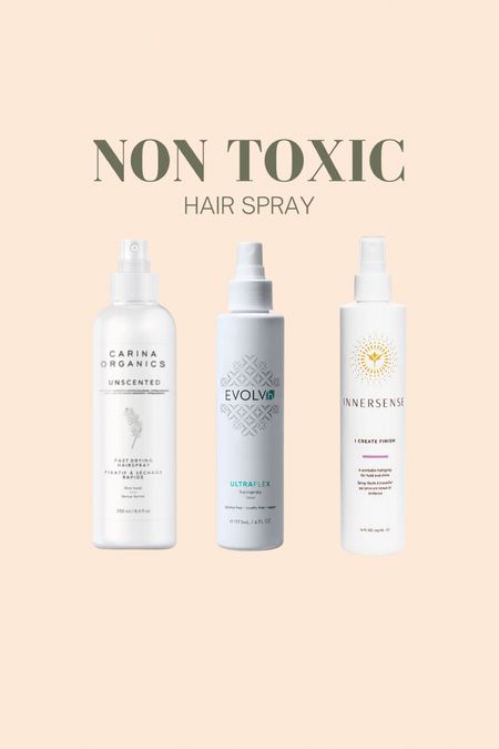 Non toxic hair spray!! Hair products! Clean hair products!! 

#LTKbeauty #LTKfamily #LTKFind