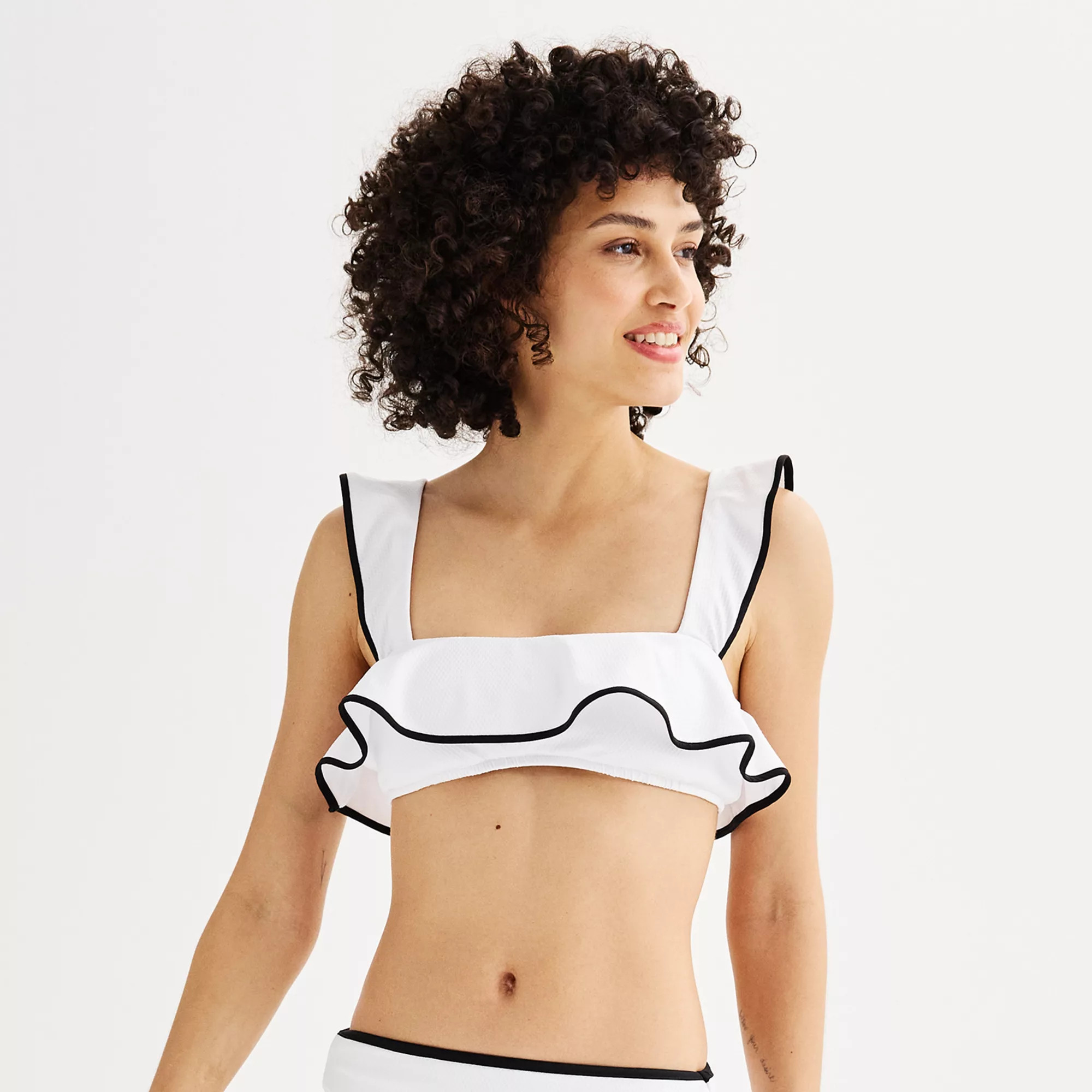 Women's Freshwater Ruffle Bikini Swim Top | Kohl's