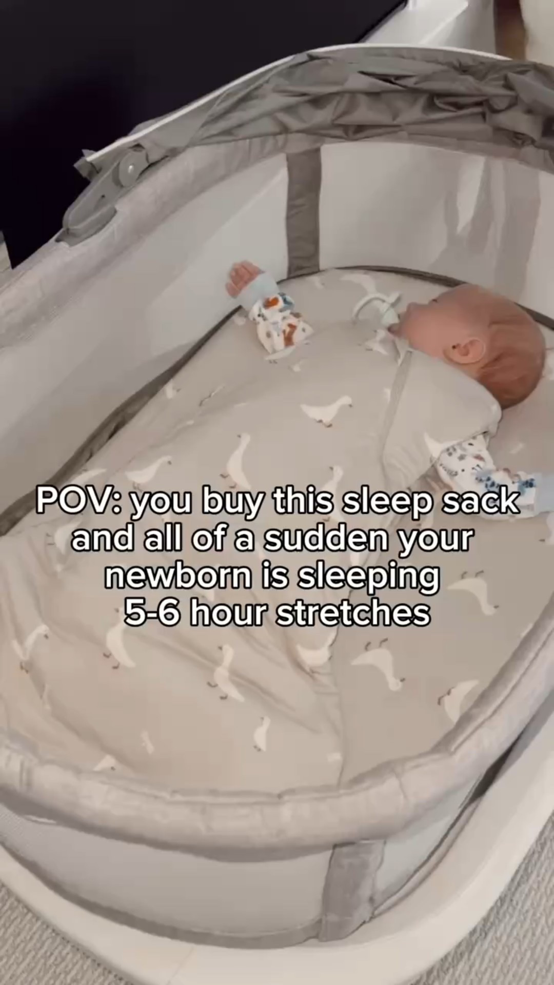 We love this sleep sack! It has a zipper at the bottom so you don’t have to take off the whole swaddle for diaper changes! Truly the best! 

#LTKWatchNow #LTKBump #LTKBaby