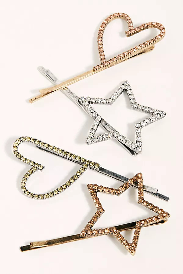 Forever Rhinestone Slide Set | Free People (Global - UK&FR Excluded)