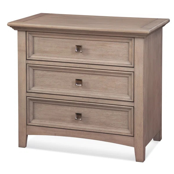 Brown Escobar 3 Drawer Nightstand | Wayfair North America