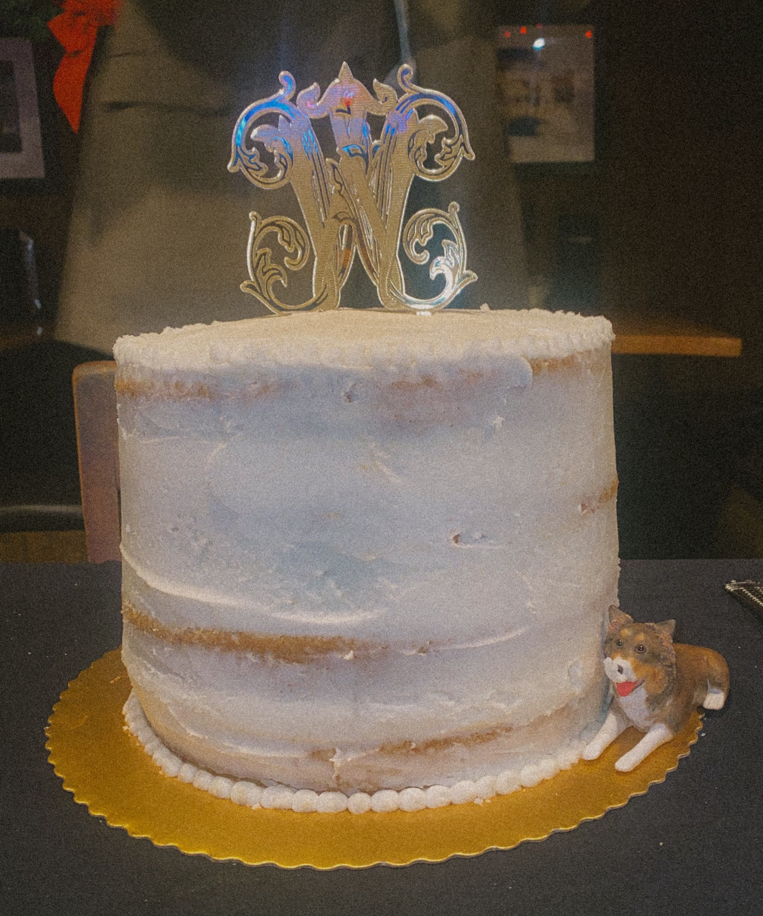 Our cake topper and little cooper was the best addition to our cake! 

#LTKfindsunder100 #LTKU #LTKwedding