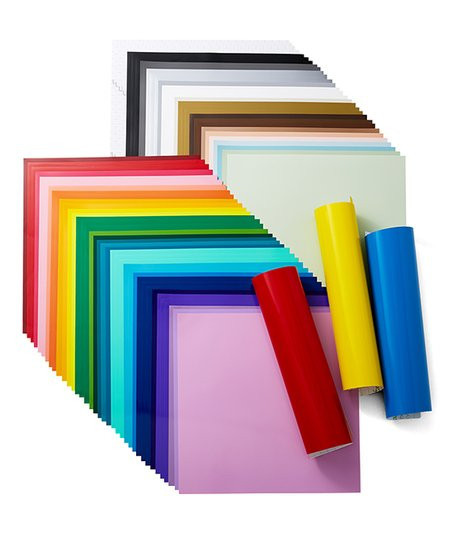 Ultimate Multicolor Permanent Vinyl - Set of 70 | Zulily