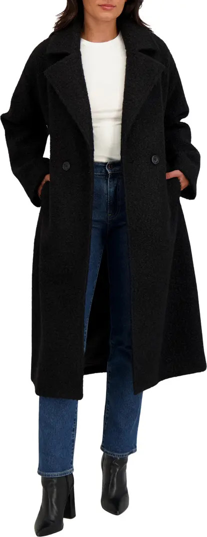 Bouclé Longline Coat | Nordstrom Rack