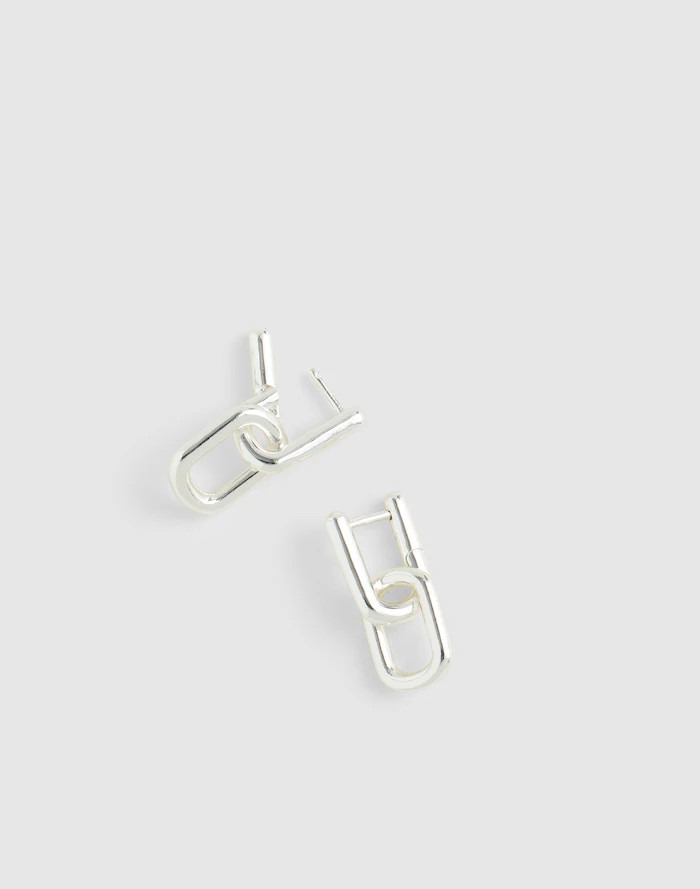 Carabiner Link Hoop Earrings | Madewell