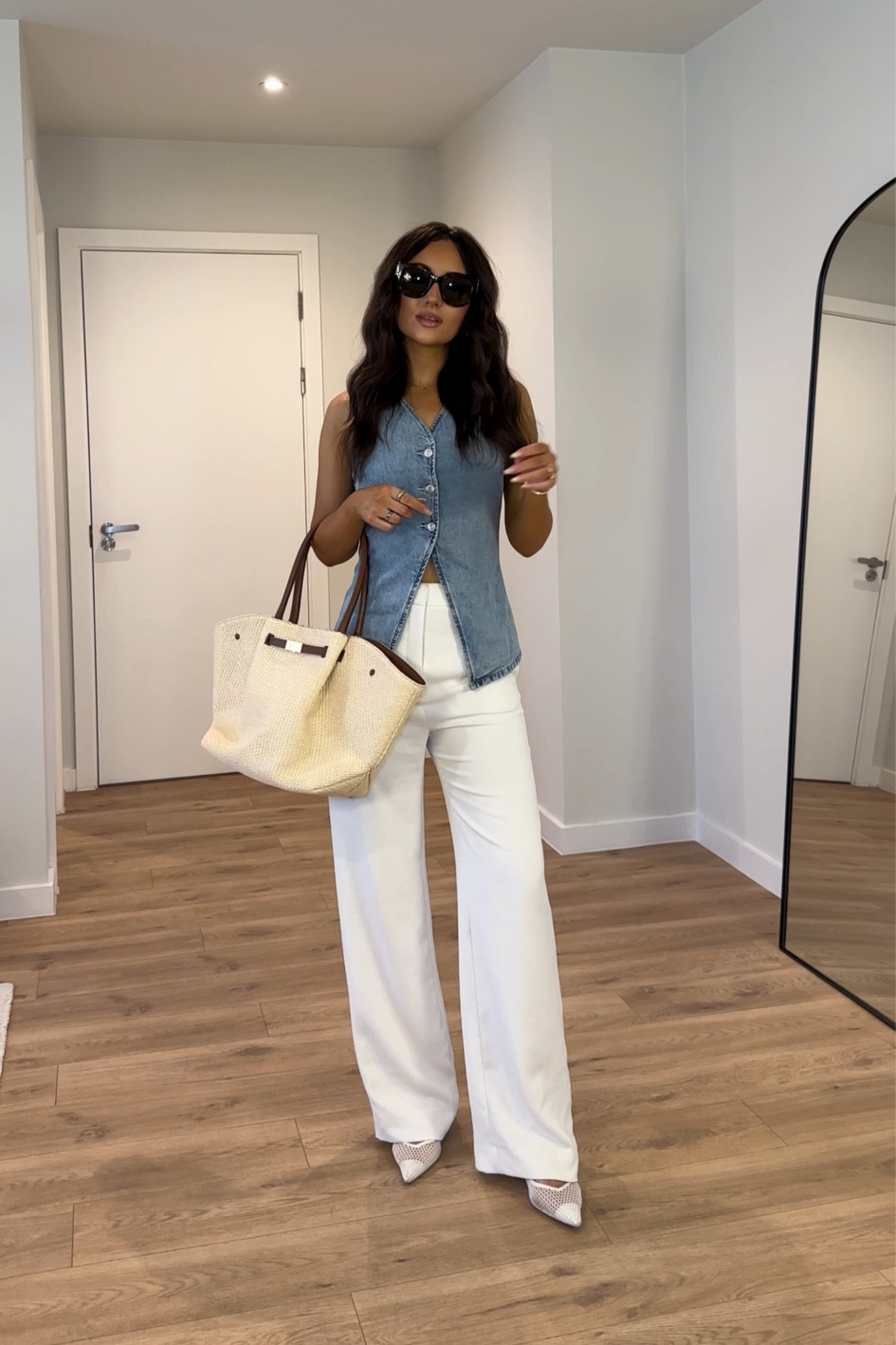 Exact trousers are KOOKAÏ girls! Linked on my IG stories 🫶🏻 Also linked similar 

I wear a UK8 denim top

#LTKsummer #LTKstyletip #LTKeurope