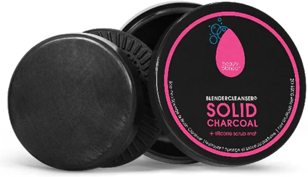 beautyblender Blendercleanser Solid Charcoal, Travel-Friendly, 1 oz | Amazon (US)