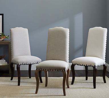 Calais Upholstered Dining Chair | Pottery Barn (US)