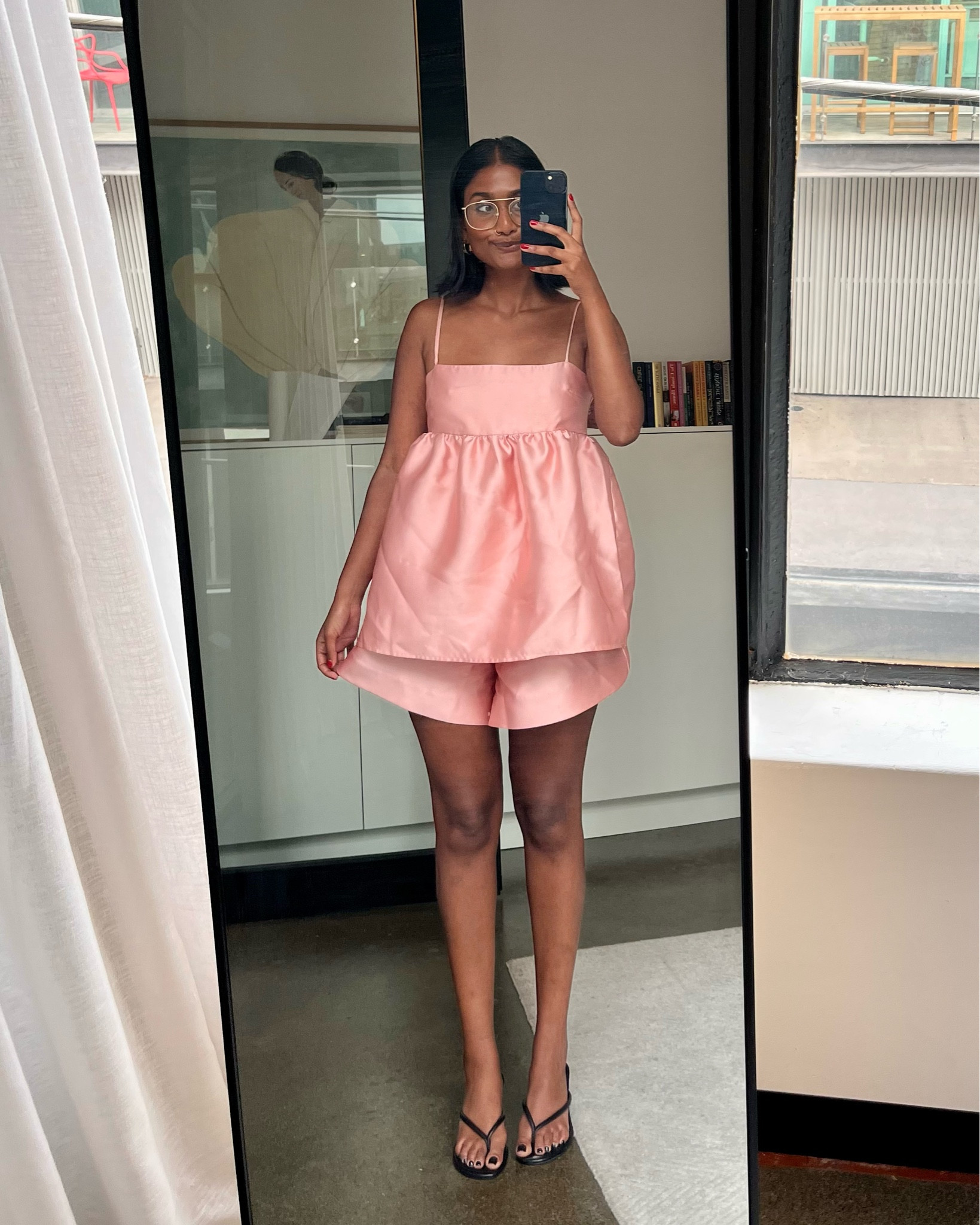 Naima’s outfit for our team lunch.

Set: Remain 