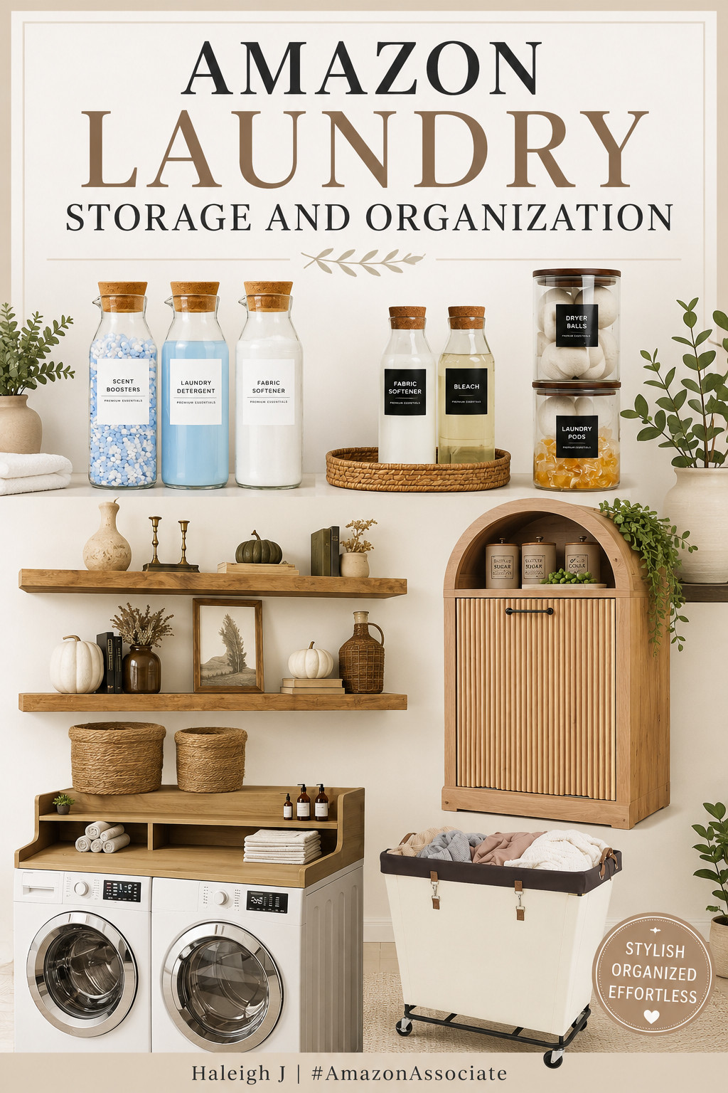 Laundry & Storage Organization

#LTKHome