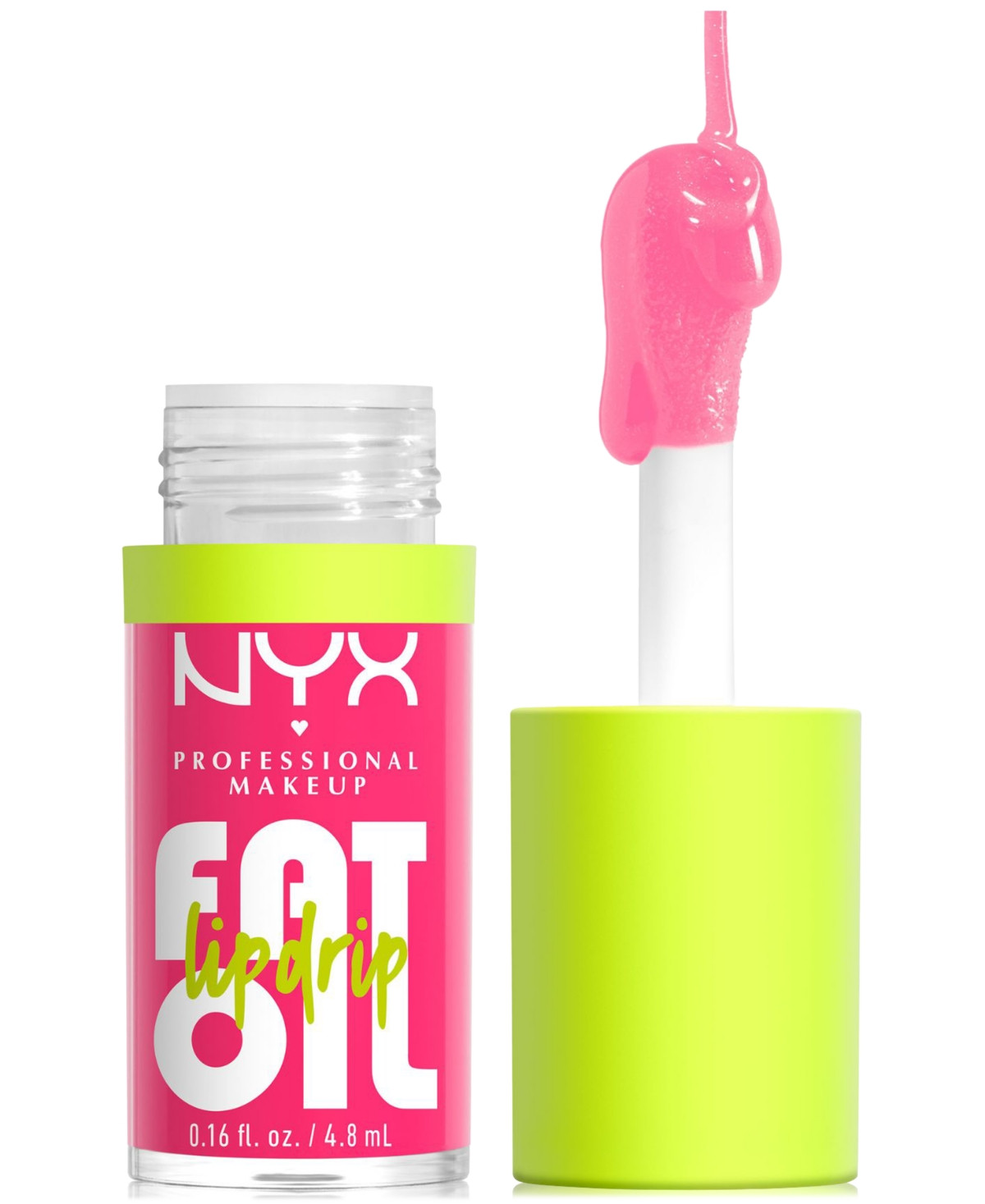 Nyx Professional Makeup Fat Oil Lip Drip, 0.16 oz. - Missed Call (light pink) | Macy's