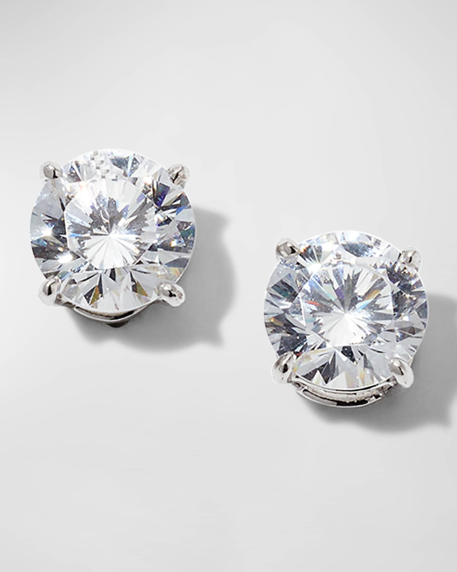14K Yellow Gold 2.5ct Stud Earrings | Neiman Marcus