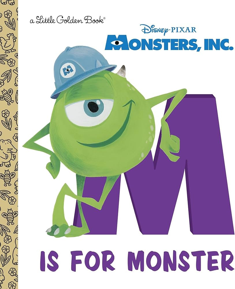 M Is for Monster (Disney/Pixar Monsters, Inc.) (Little Golden Book) | Amazon (US)