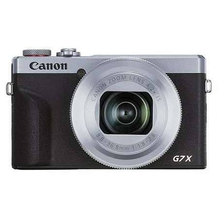 Canon PowerShot G7 X Mark III 20.2MP 4K Digital Camera 4.2x Optical Zoom Silver - International version | Walmart (US)