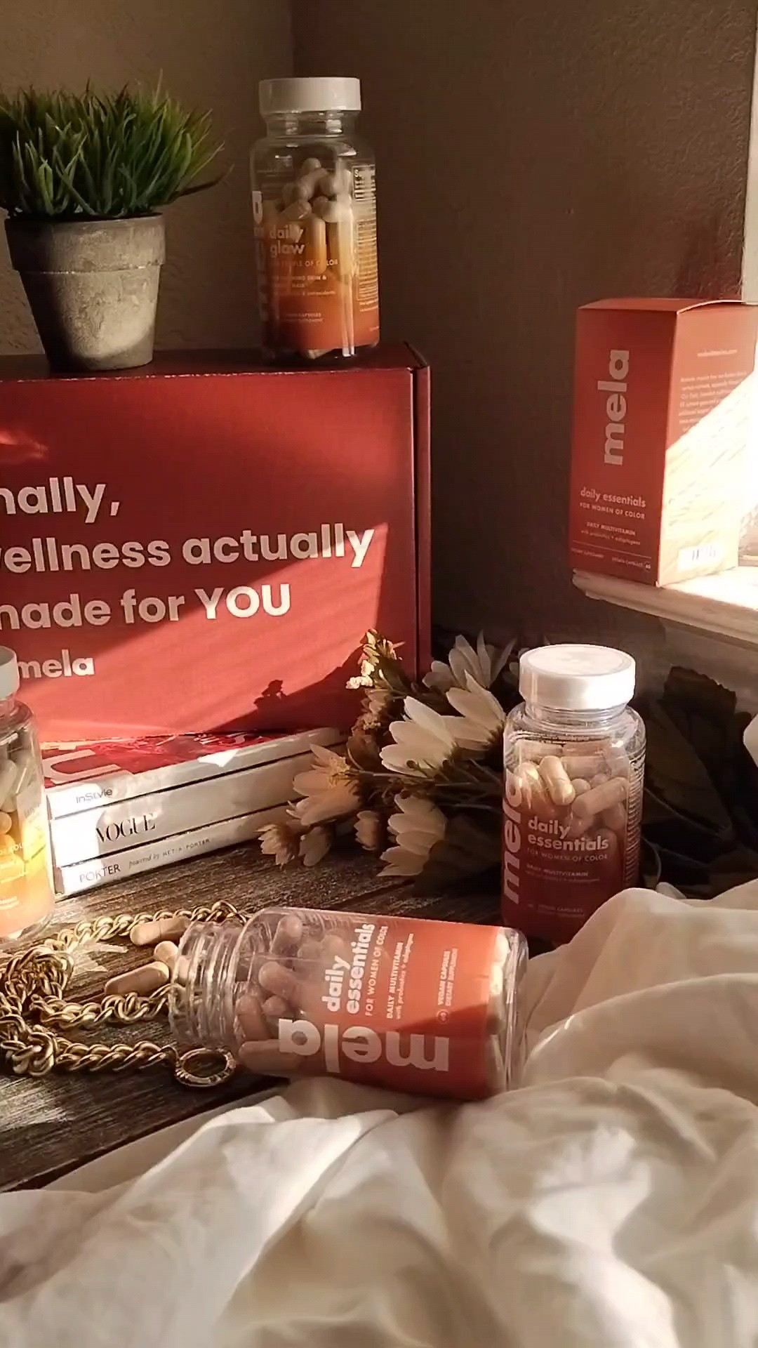 Mela Vitamins sent me a huge bundle of their vitamins for women of color.🤎 I used them before and the vitamins worked beautifully for my skin. Literally cleared up my skin in less than of month to the point I didn't need makeup foundation.😍I like everything the brand stands for, so I was super grateful they ask me to be a part of their Glow Squad.✨ 

#LTKmorningroutine #LTKBeauty #LTKselfcare