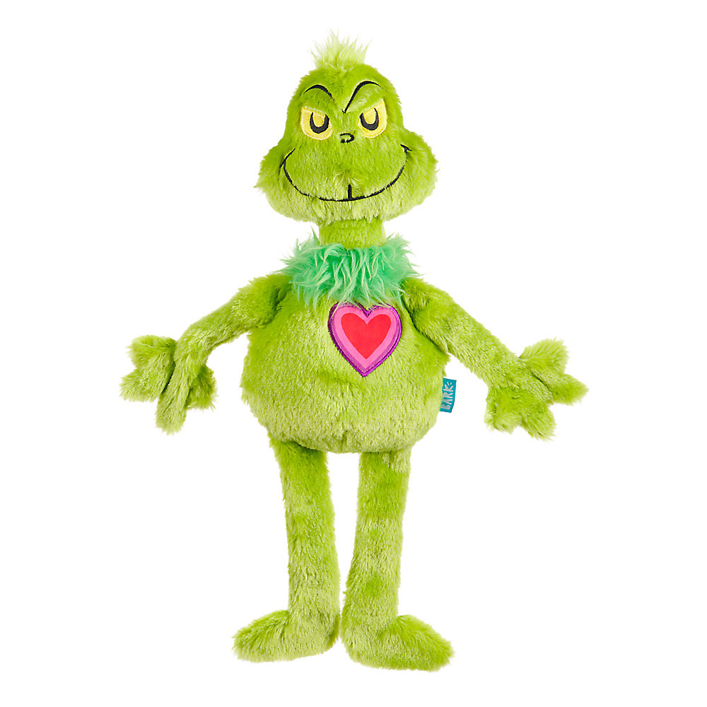 Bark The Grinch Jolly Mean Giant Holiday Dog Toy - Plush, Squeaker | PetSmart