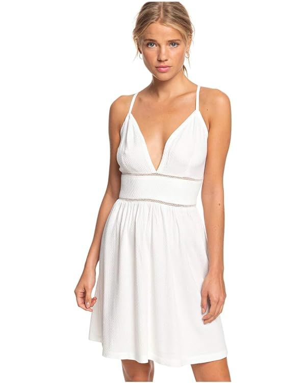 Roxy Women's New Silver Light Strappy Woven Dress | Amazon (US)