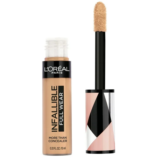L'Oreal Paris Infallible Full Wear Concealer Waterproof, Full Coverage, Amber, 0.33 fl. oz. | Walmart (US)