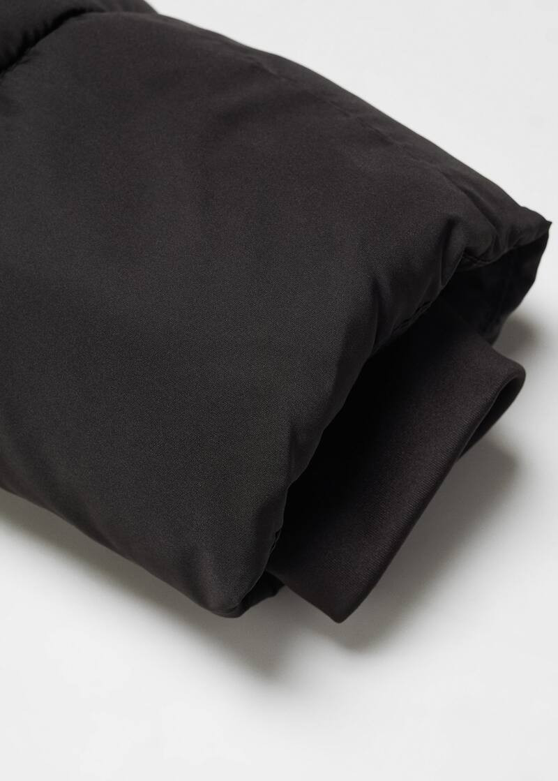 Hood quilted coat -  Women | Mango United Kingdom | MANGO (UK)