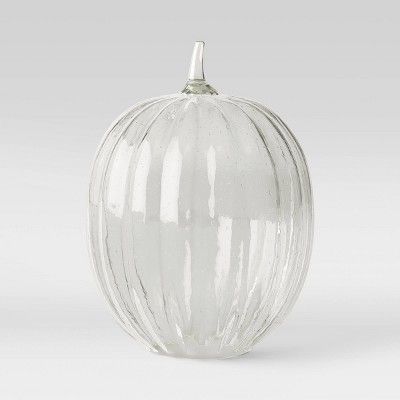 Decorative Glass Seeded Pumpkin Figurine - Threshold™ | Target