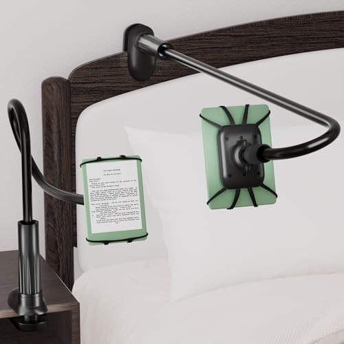 Gooseneck Kindle Holder for Reading in Bed - [Anti-Slip] Phone Holder for Bed, Kindle Paperwhite ... | Amazon (US)