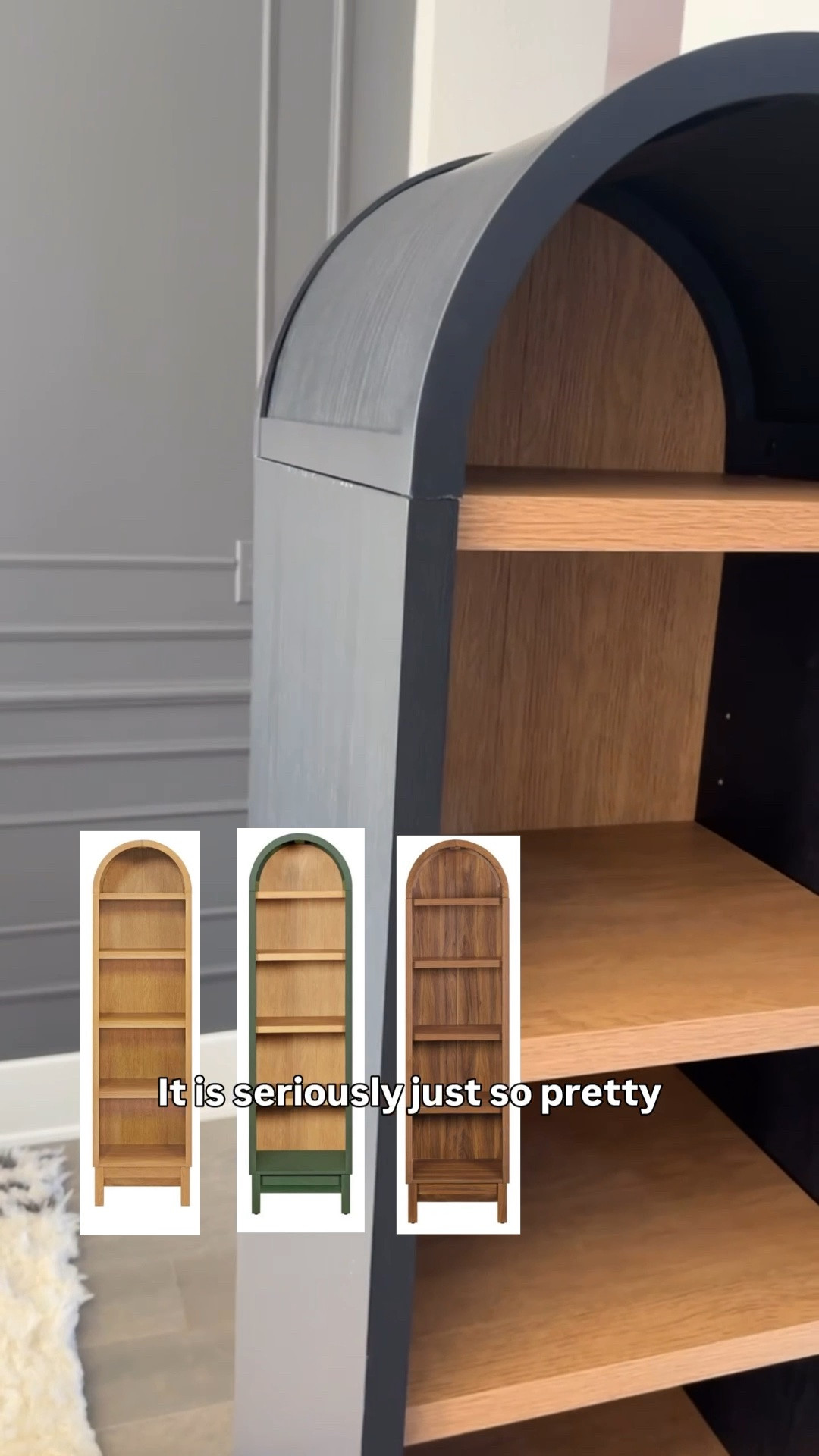 The viral arched bookcase from Walmart!!

#LTKHome #LTKSaleAlert #LTKSeasonal