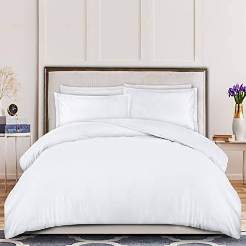 Utopia Bedding 3-Piece Duvet Cover Set – 1 Duvet Cover with 2 Pillow Shams - Comforter Cover wi... | Amazon (US)