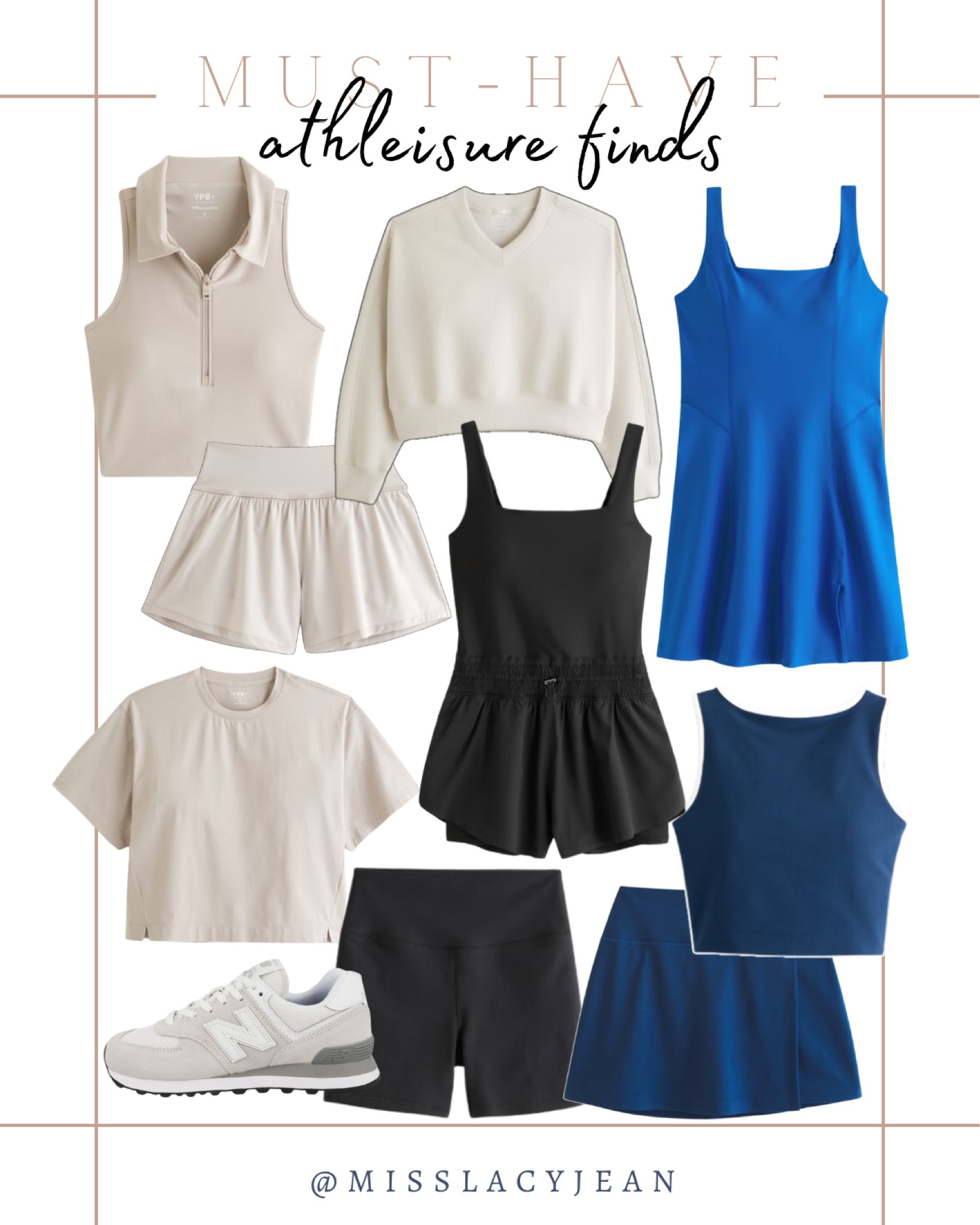 Athleisure finds include athletic dress, athletic romper, two piece workout set, casual top, athletic crew neck, women’s sneakers.


Workout shirt, workout shorts, exercise shorts, athleisure, athletic two piece set

#LTKFindsUnder100 #LTKFitness #LTKStyleTip