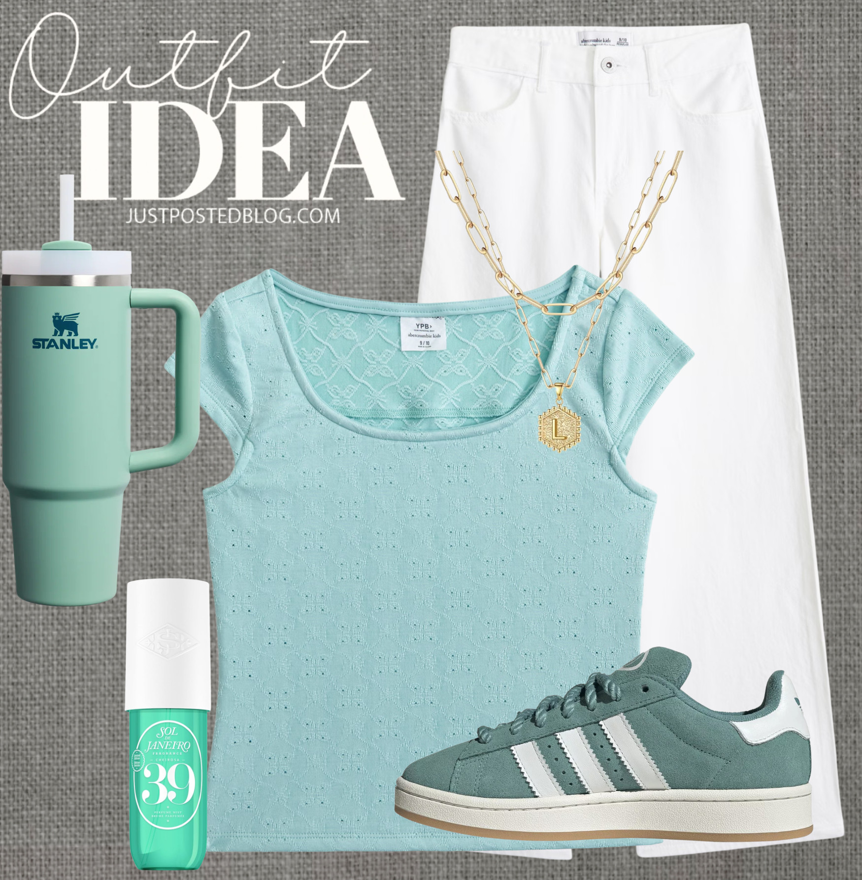 I am LOVING that color!! This would be such a cute outfit for tweens and teens!! 

 