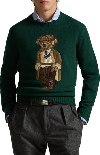 Polo Bear Wool & Cashmere Crewneck Sweater | Nordstrom