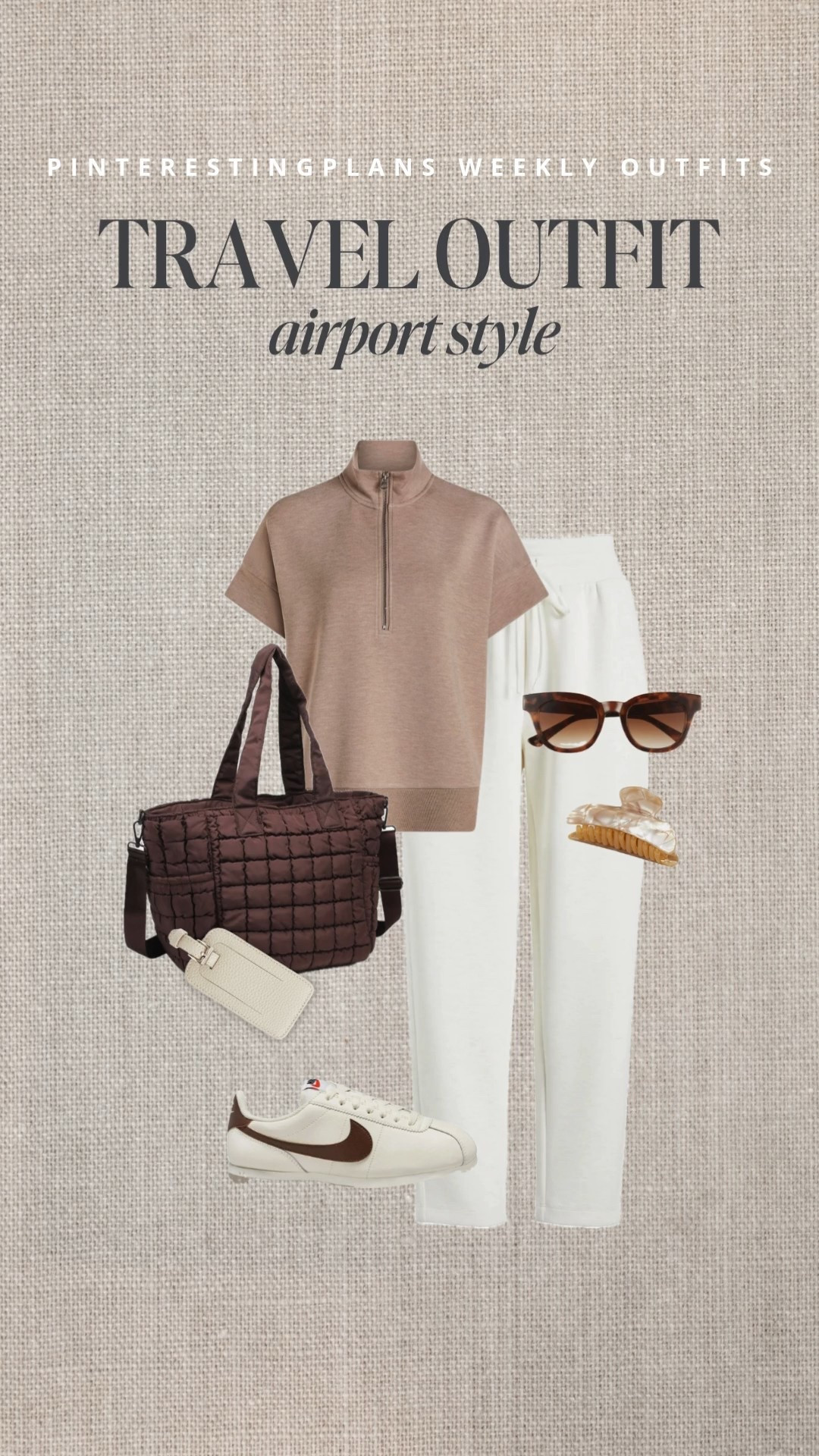Travel outfit. Airport outfit. Travel style. Airport style. 

#LTKTravel #LTKActive #LTKOver40