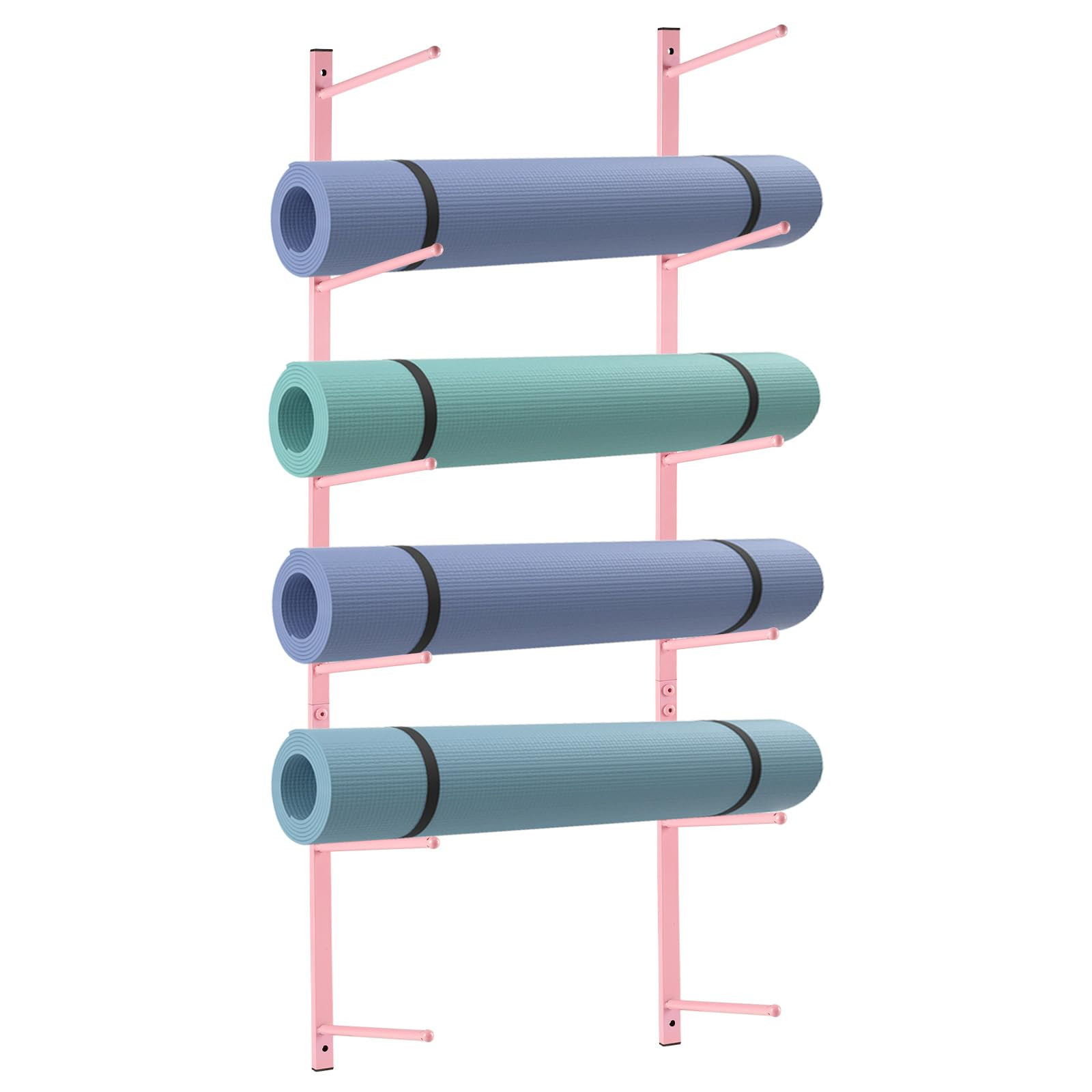 Yoga Mat Holder Wall Mount Yoga Mat Storage Holder Yoga Mat Organizer Skateboard Wall Mount for F... | Amazon (US)