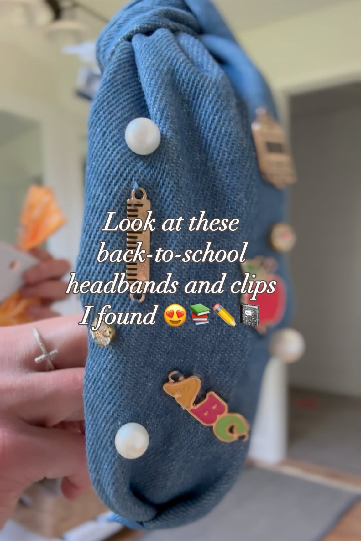 Check out these adorable headbands and clips I found for BTS! 📚📓✏️✂️🫶🏼 Aren’t they fun?! My girls saw them and they (and I, let’s be real) were immediately sold. I may or may not have to borrow the bejeweled headband at some point NGL. 😂 BOTH are under $10 too! 🫶🏼

#LTKKids #LTKBacktoSchool #LTKFamily