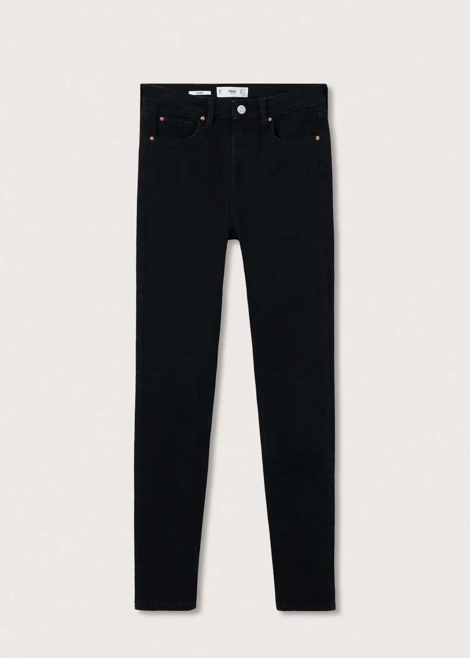 Noa high-waist skinny jeans | MANGO (US)