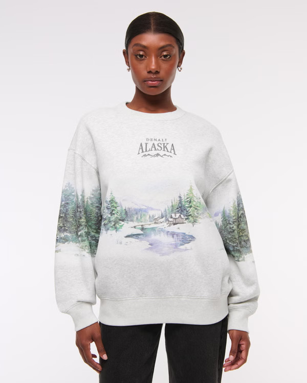 Caddy Vintage Sunday Crew | Abercrombie & Fitch (US)