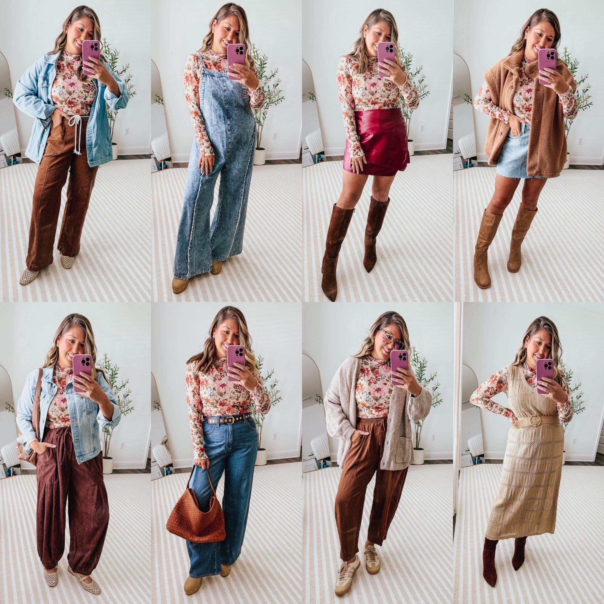 Fall floral top, date night, ways to wear, ways to style, fall outfits 

Wearing mostly large and size 10

#LTKStyleTip #LTKFindsUnder50 #LTKSeasonal