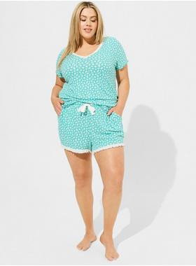 Super Soft Rib Pocket Sleep Short | Torrid (US & Canada)