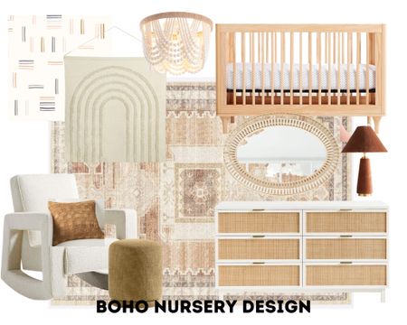 Boho Nursery Design

#LTKbump #LTKfamily #LTKbaby