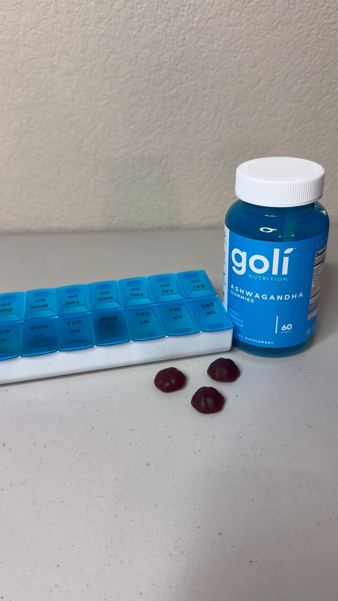 Goli Nutrition Ashwagandha Gummies 💙 #goli #golinutrion #goliashwagandha #goliashwagandhagummies #Ashwagandha #Ashwagandhagummies 

#LTKOver40 #LTKBeauty #LTKActive