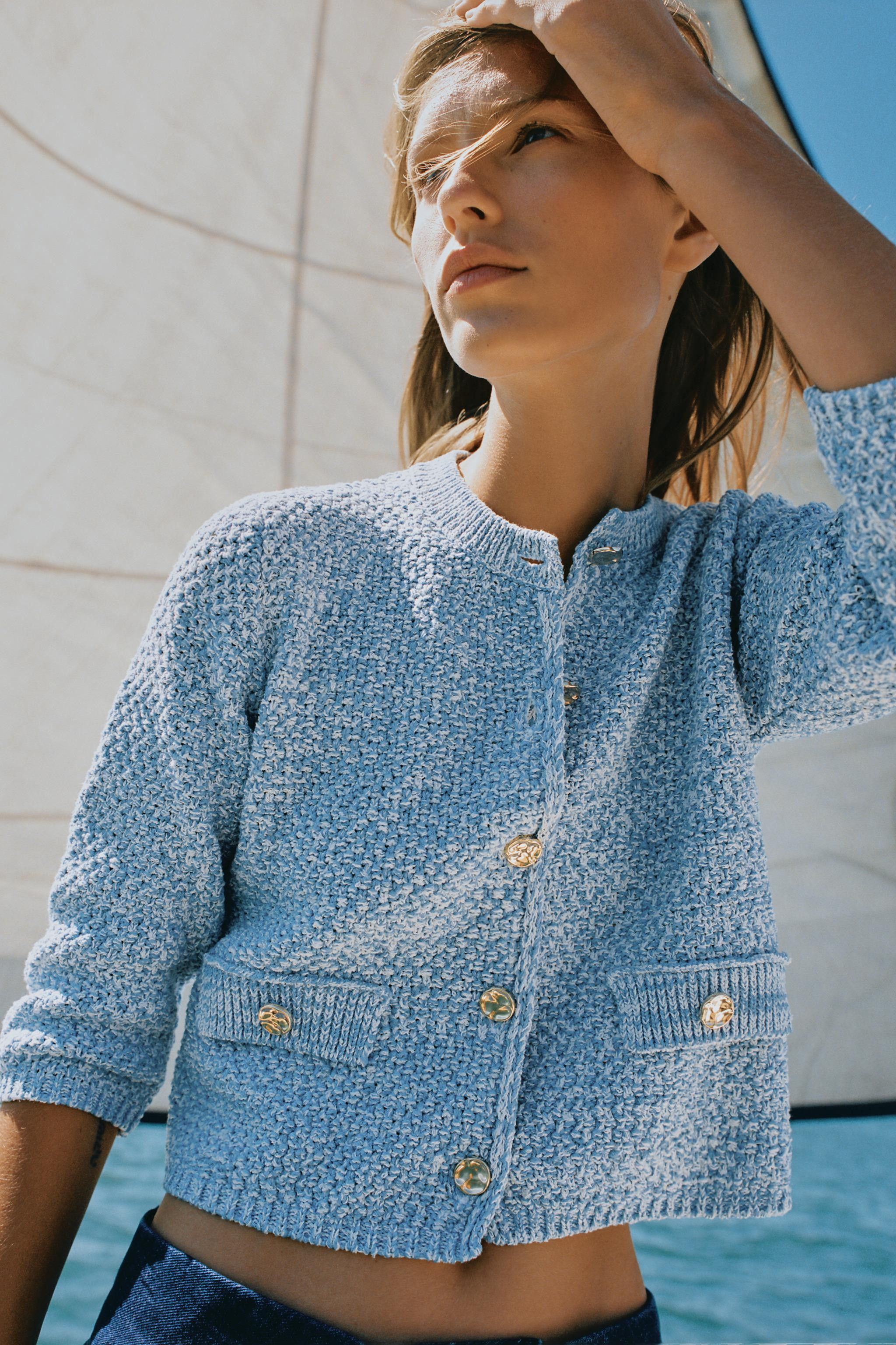 3/4 SLEEVE CARDIGAN | Zara US