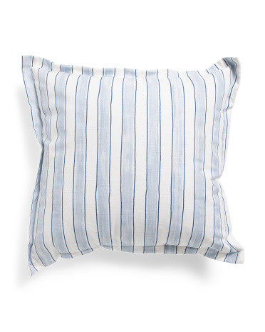 Made In Usa 22x22 Striped Flange Pillow | Home | Marshalls | Marshalls